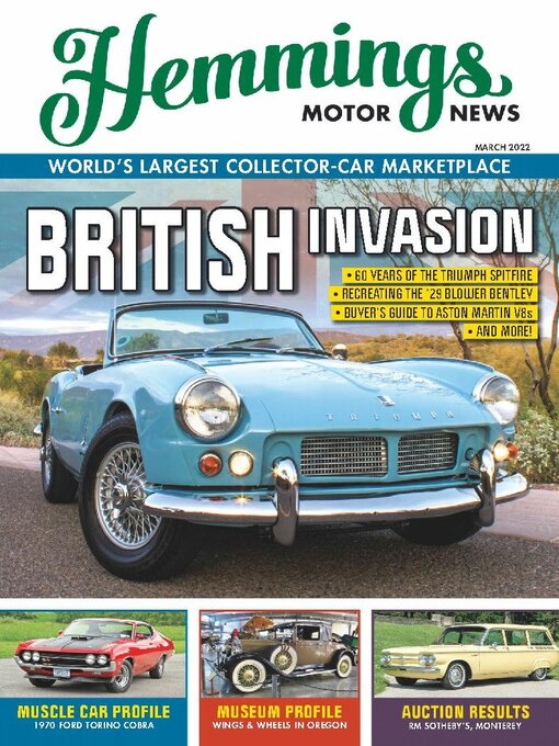 Cover image for Hemmings Motor News